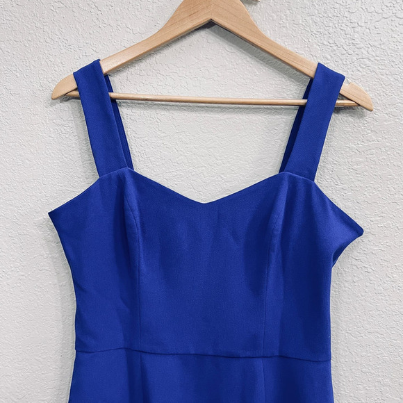 ANTHROPOLOGIE DRESS THE POPULATION BLUE SHEATH DRESS SIZE LARGE - Picture 4 of 11